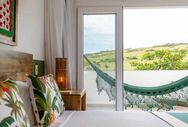 Cea082 - Casa contemporânea com piscina com vistas deslumbrantes sobre o parque nacional e o oceano