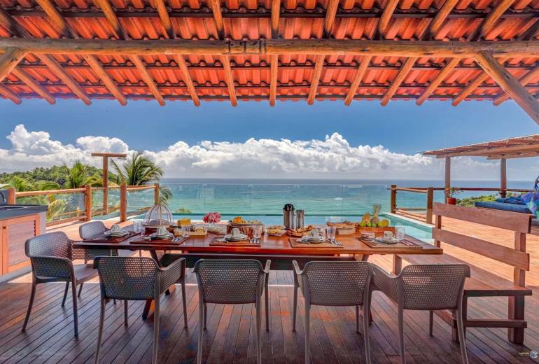 Bah482 - Une luxueuse villa côtière à Itacaré vous attend