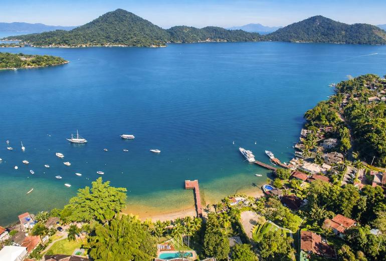 Ang019 - Superbe maison de plage en bord de mer à Angra dos Reis