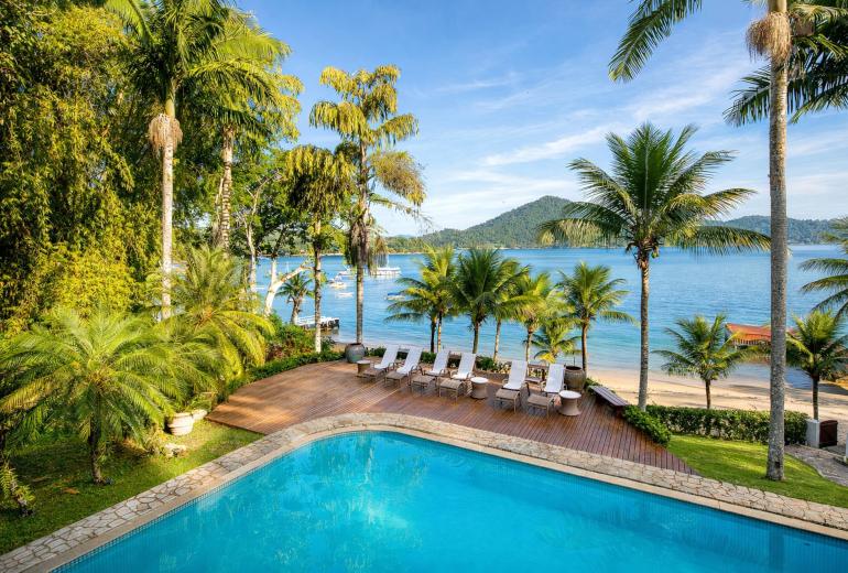 Ang019 - Superbe maison de plage en bord de mer à Angra dos Reis