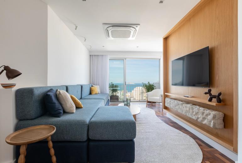Rio008 - Penthouse dúplex en Leblon – Vista panorámica y piscina privada