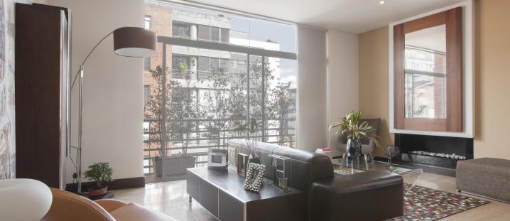 Bog166 - Appartement loft moderne avec balcon à Bogotá