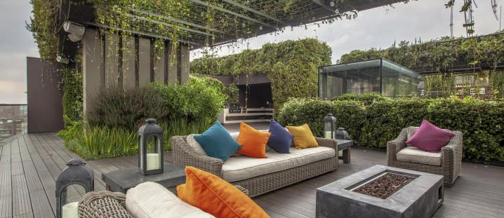 Bog145 - Magnifique penthouse à vendre avec grand jardin