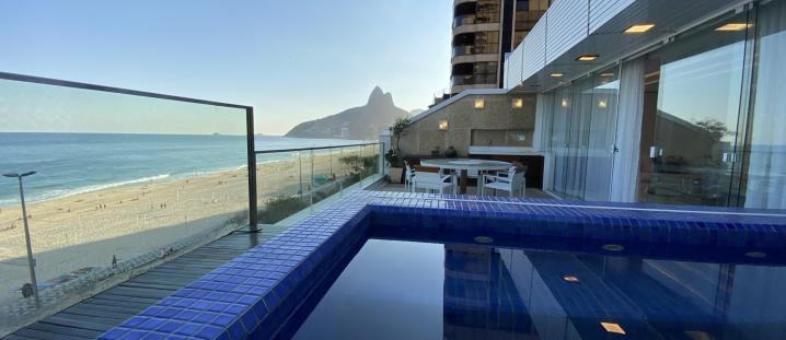 Rio157 - Magnifique penthouse en bord de mer à Ipanema