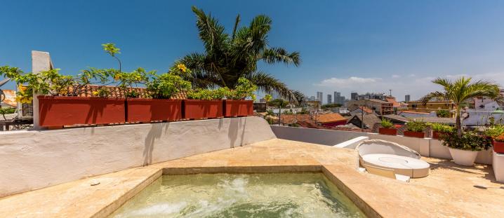 Car040 - Beautiful house in the historic center of Cartagena