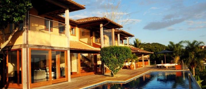 Buz034 - Luxury house with 4 suites, pool and sea view