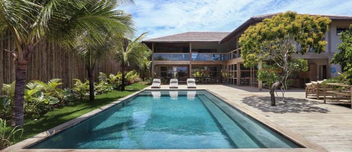 Bah082 - linda casa de 5 suites con piscina en Trancoso