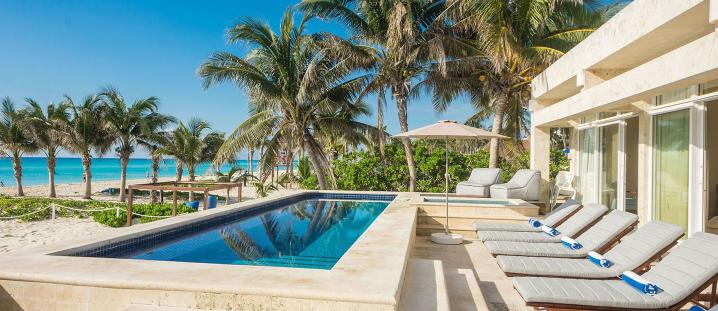 Pcr001 - Magnifique villa de plage à Playa del Carmen