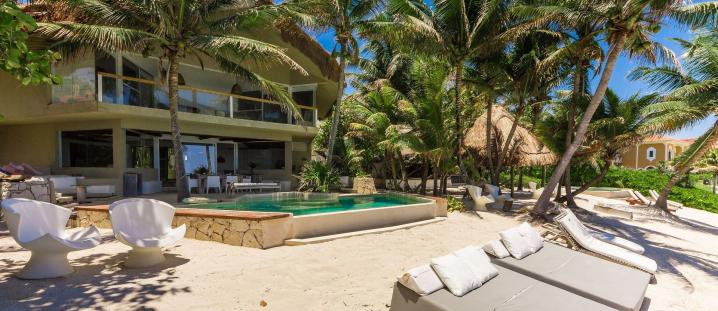 Pta004 - Belle villa de plage à Puerto Aventuras