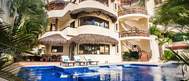 Pcr009 - Luxurious triplex villa in Playa de Carmen