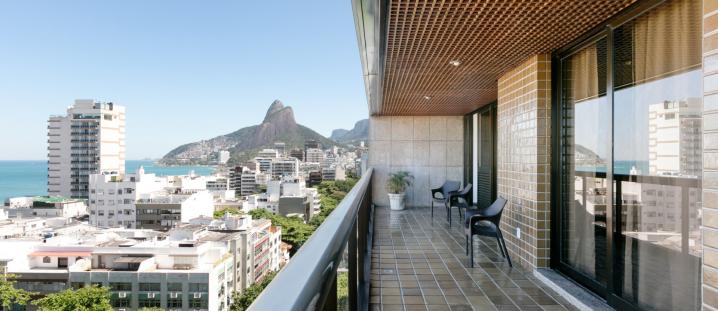 Rio238 - Appartement à Ipanema avec vue mer