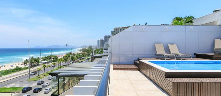 Rio162 - Penthouse en duplex en bord de mer à Barra da Tijuca